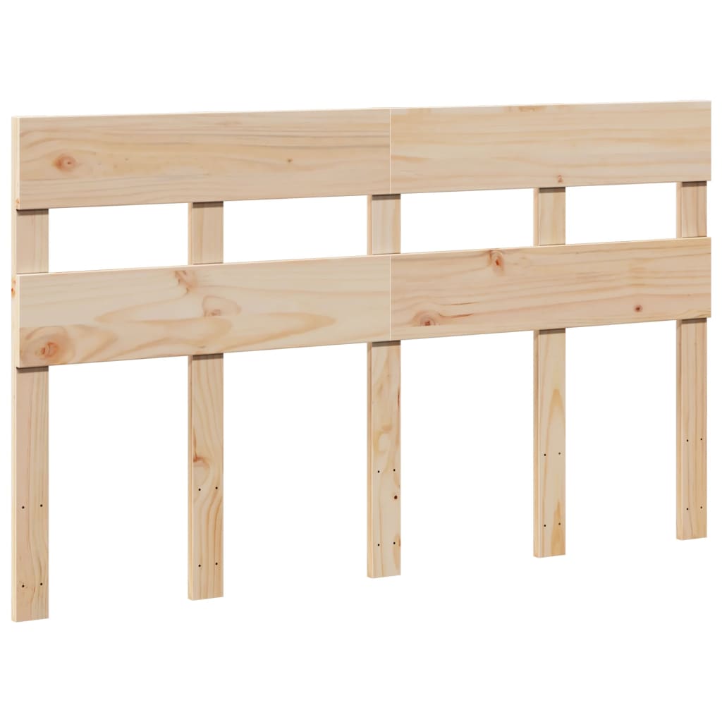 vidaXL Bed Frame without Mattress 140x200 cm Solid Wood Pine