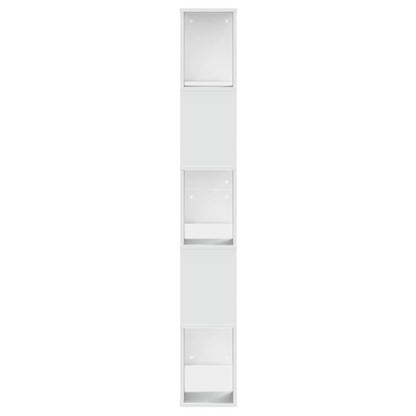 vidaXL Bookcase 5-Tier White 80,5x23,5x162,5 cm Engineered Wood