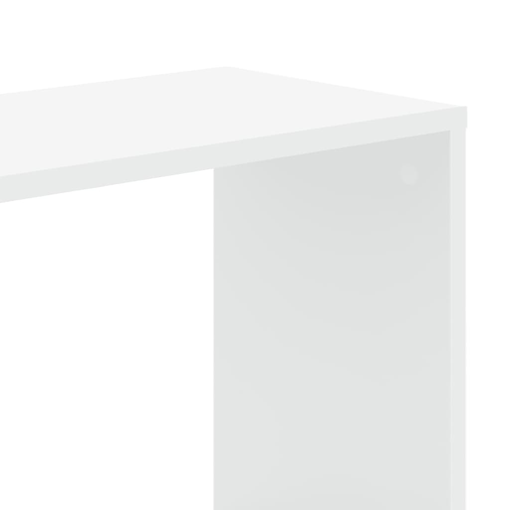 vidaXL Bookcase 5-Tier White 80,5x23,5x162,5 cm Engineered Wood