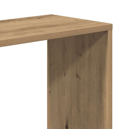 vidaXL Bookcase 5-Tier Artisian Oak 80,5x23,5x162,5 cm Engineered Wood