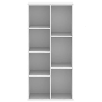 vidaXL Bookcase White 50x25x105 cm Engineered Wood