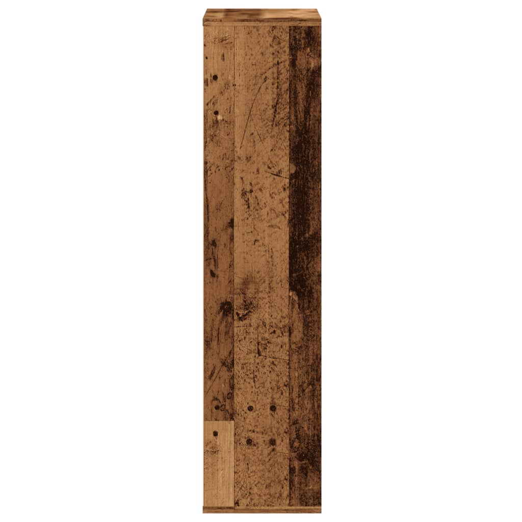 vidaXL Bookcase Old Wood 50x25x105 cm Engineered Wood