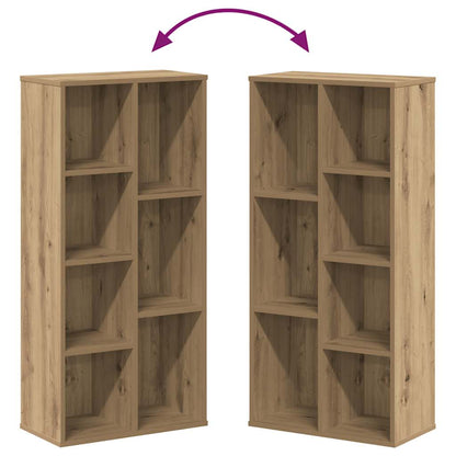 vidaXL Bookcase Artisian Oak 50x25x105 cm Engineered Wood