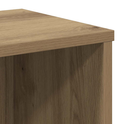 vidaXL Bookcase Artisian Oak 50x25x105 cm Engineered Wood