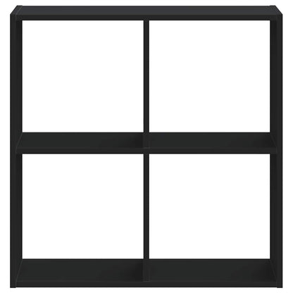vidaXL Bookcase Black 68.5x32x68.5 cm Engineered Wood
