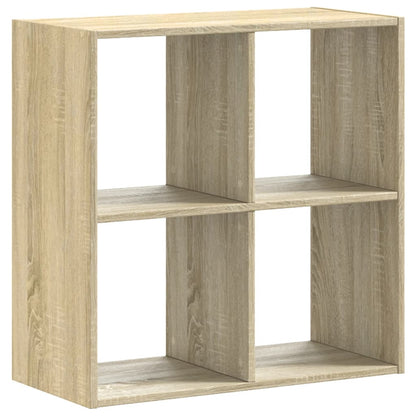 vidaXL Bookcase Sonoma Oak 68,5x32x68,5 cm Engineered Wood