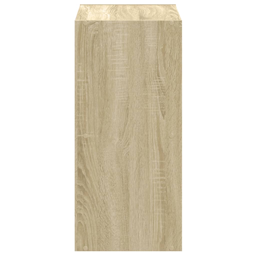 vidaXL Bookcase Sonoma Oak 68,5x32x68,5 cm Engineered Wood