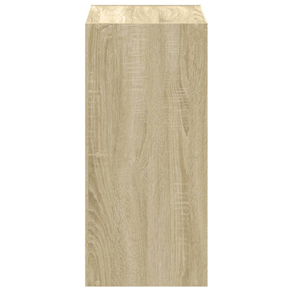 vidaXL Bookcase Sonoma Oak 68,5x32x68,5 cm Engineered Wood
