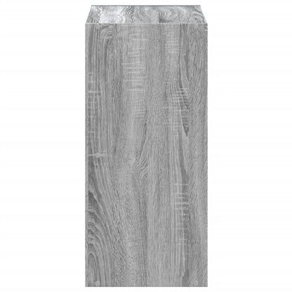 vidaXL Bookcase Grey Sonoma 68,5x32x68,5 cm Engineered Wood