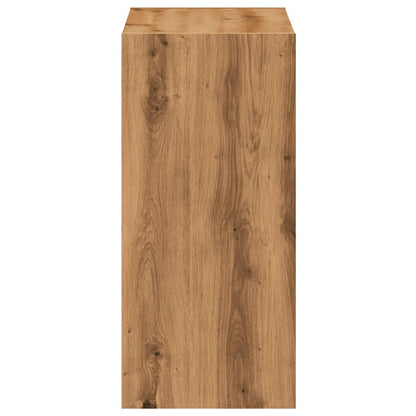 vidaXL Bookcase Artisian Oak 68.5x32x68.5 cm Engineered Wood