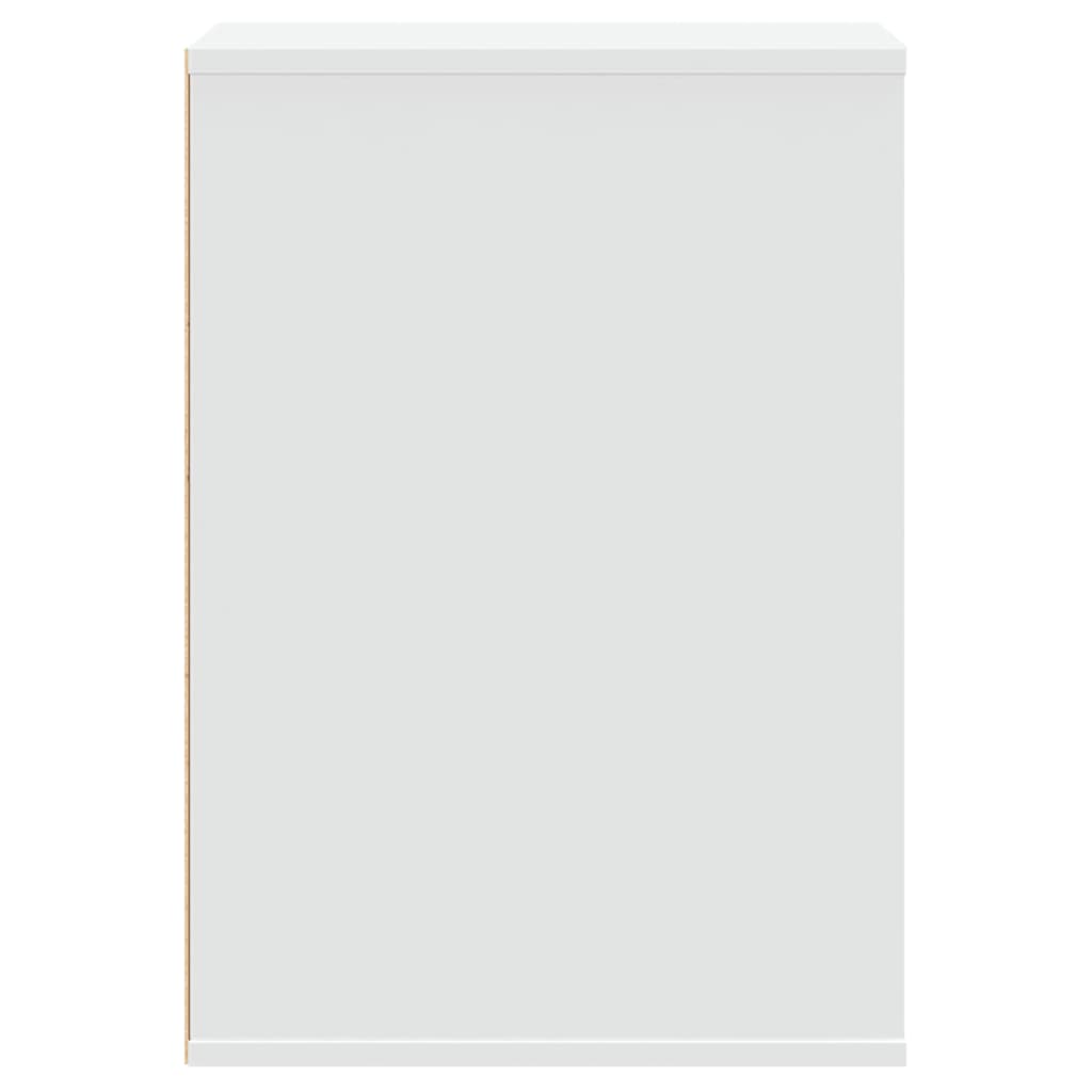 vidaXL Corner Chest of Drawers White 40x41x58 cm Engineered Wood