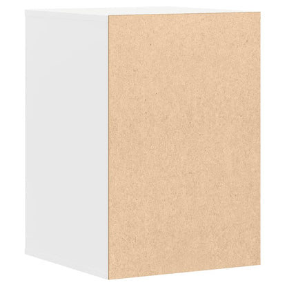 vidaXL Corner Chest of Drawers White 40x41x58 cm Engineered Wood