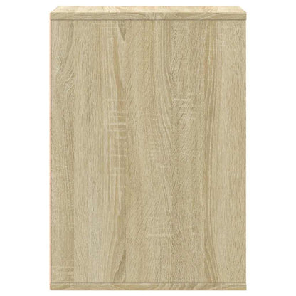vidaXL Corner Chest of Drawers Sonoma Oak 40x41x58 cm Engineered Wood