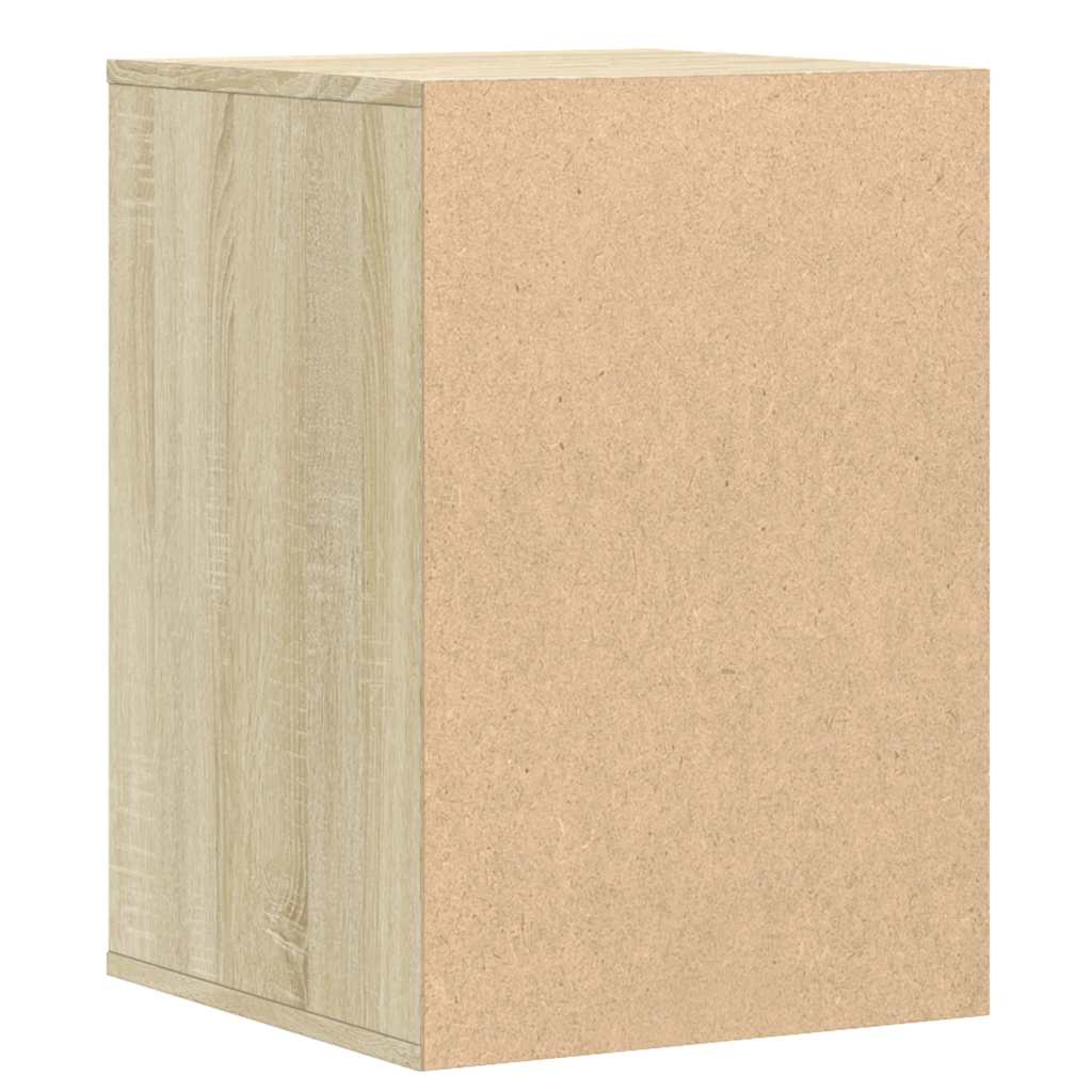 vidaXL Corner Chest of Drawers Sonoma Oak 40x41x58 cm Engineered Wood