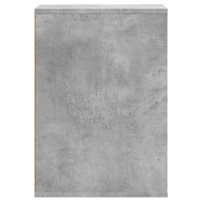 vidaXL Corner Chest of Drawers Concrete Grey 40x41x58 cm Engineered Wood