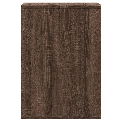 vidaXL Corner Chest of Drawers Brown Oak 40x41x58 cm Engineered Wood
