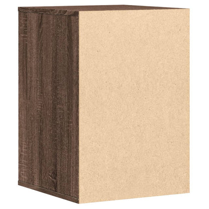 vidaXL Corner Chest of Drawers Brown Oak 40x41x58 cm Engineered Wood