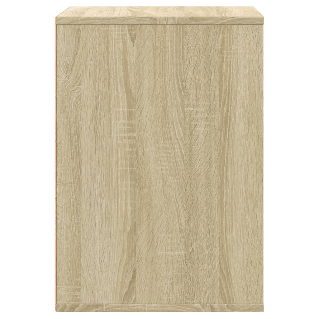 vidaXL Corner Chest of Drawers Sonoma Oak 60x41x58 cm Engineered Wood