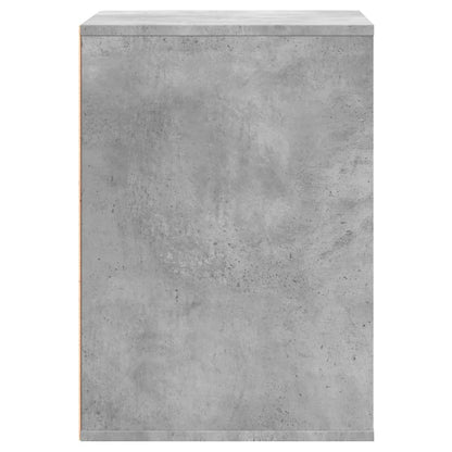 vidaXL Corner Chest of Drawers Concrete Grey 60x41x58 cm Engineered Wood