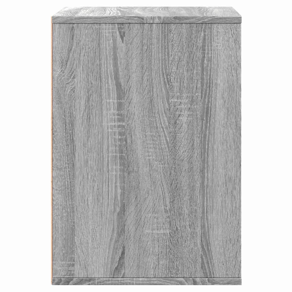 vidaXL Corner Chest of Drawers Grey Sonoma 60x41x58 cm Engineered Wood