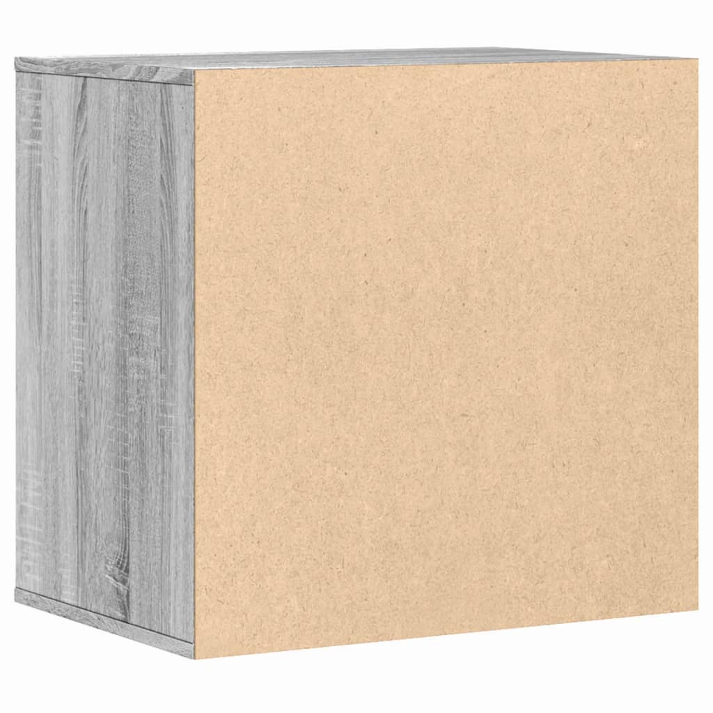 vidaXL Corner Chest of Drawers Grey Sonoma 60x41x58 cm Engineered Wood