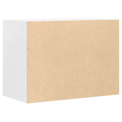 vidaXL Corner Chest of Drawers White 80x41x58 cm Engineered Wood