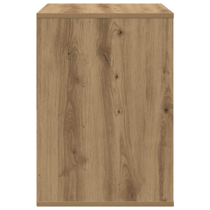 vidaXL Corner Chest of Drawers Artisian Oak 80x41x58 cm Engineered Wood