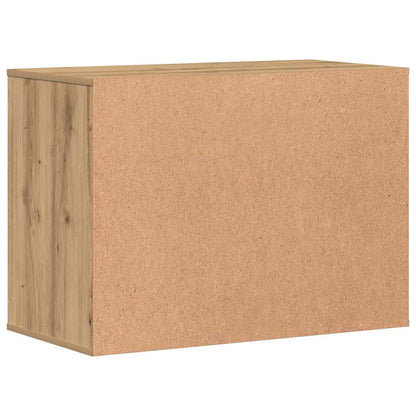 vidaXL Corner Chest of Drawers Artisian Oak 80x41x58 cm Engineered Wood