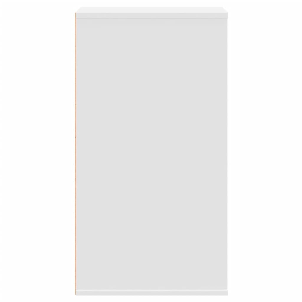 vidaXL Corner Chest of Drawers White 40x41x76 cm Engineered Wood