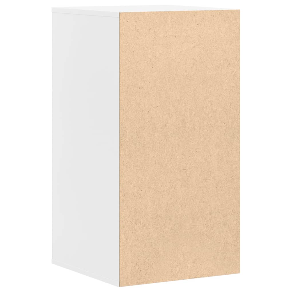 vidaXL Corner Chest of Drawers White 40x41x76 cm Engineered Wood