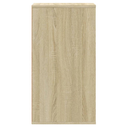 vidaXL Corner Chest of Drawers Sonoma Oak 40x41x76 cm Engineered Wood