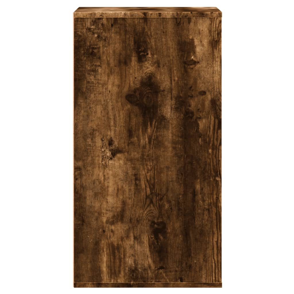 vidaXL Corner Chest of Drawers Smoked Oak 40x41x76 cm Engineered Wood