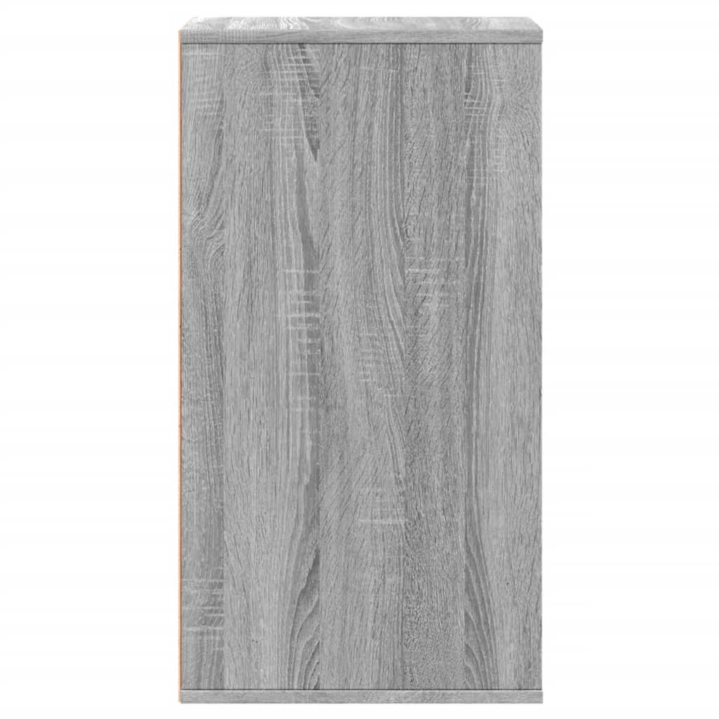 vidaXL Corner Chest of Drawers Grey Sonoma 40x41x76 cm Engineered Wood