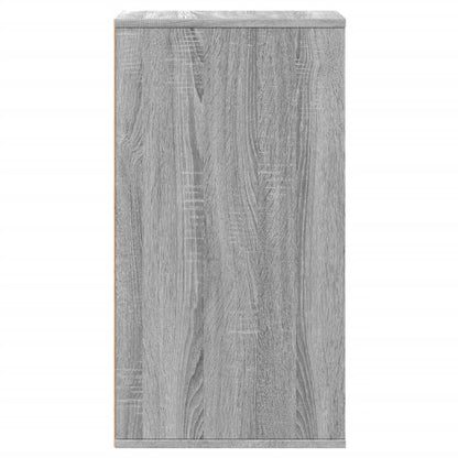 vidaXL Corner Chest of Drawers Grey Sonoma 40x41x76 cm Engineered Wood