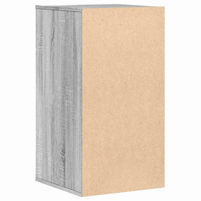 vidaXL Corner Chest of Drawers Grey Sonoma 40x41x76 cm Engineered Wood