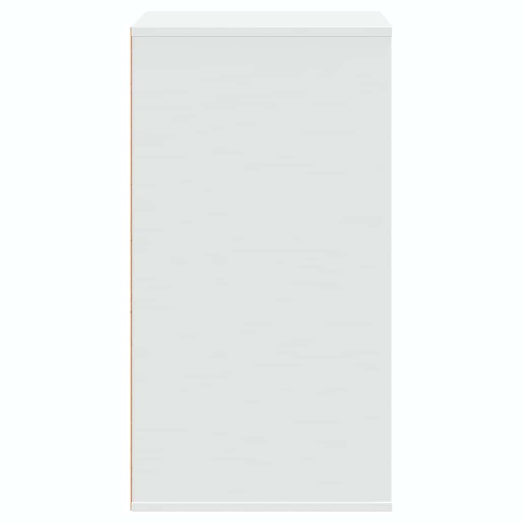vidaXL Corner Chest of Drawers White 60x41x76 cm Engineered Wood