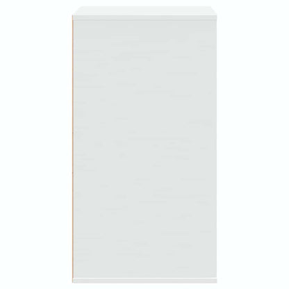 vidaXL Corner Chest of Drawers White 60x41x76 cm Engineered Wood