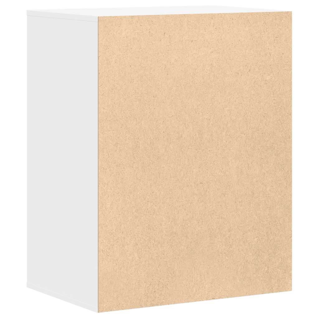 vidaXL Corner Chest of Drawers White 60x41x76 cm Engineered Wood
