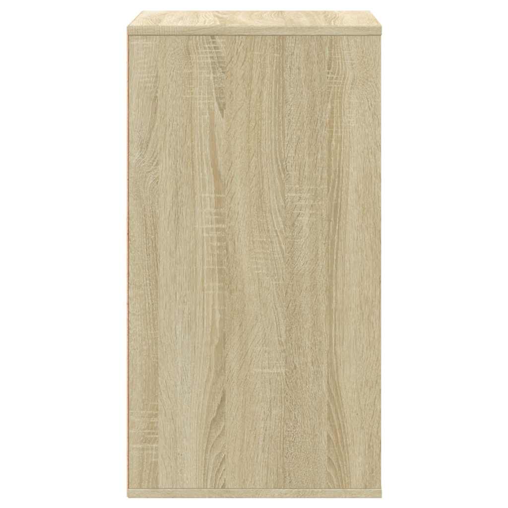 vidaXL Corner Chest of Drawers Sonoma Oak 60x41x76 cm Engineered Wood