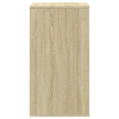 vidaXL Corner Chest of Drawers Sonoma Oak 60x41x76 cm Engineered Wood