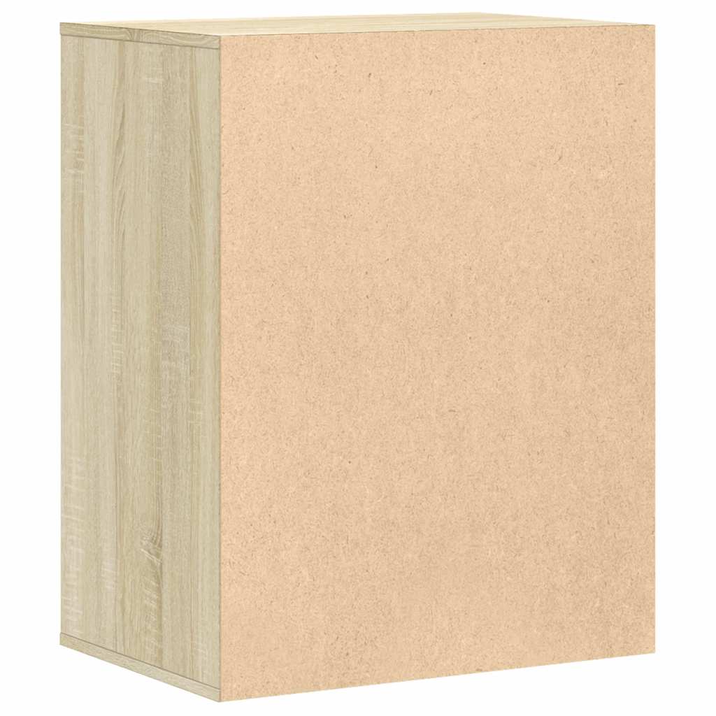 vidaXL Corner Chest of Drawers Sonoma Oak 60x41x76 cm Engineered Wood
