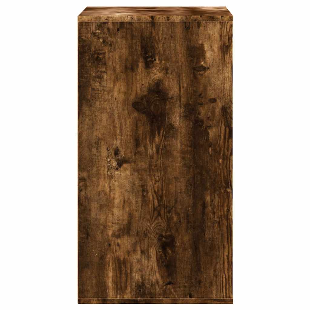 vidaXL Corner Chest of Drawers Smoked Oak 60x41x76 cm Engineered Wood