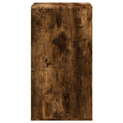 vidaXL Corner Chest of Drawers Smoked Oak 60x41x76 cm Engineered Wood