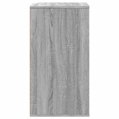 vidaXL Corner Chest of Drawers Grey Sonoma 60x41x76 cm Engineered Wood