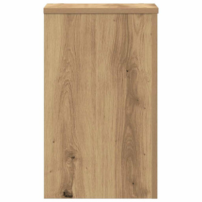 vidaXL Plant Stands 2 pcs Artisan Oak 30x30x50 cm Engineered wood