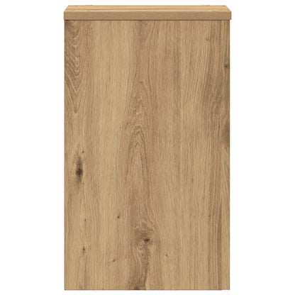 vidaXL Plant Stands 2 pcs Artisan Oak 30x30x50 cm Engineered wood