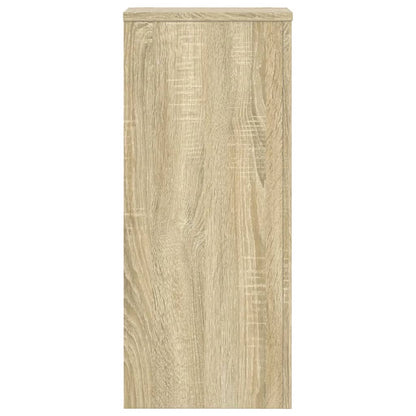 vidaXL Plant Stands 2 pcs Sonoma Oak 30x30x70 cm Engineered wood