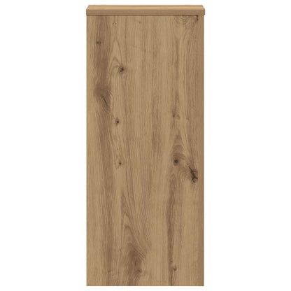 vidaXL Plant Stands 2 pcs Artisan Oak 30x30x70 cm Engineered wood
