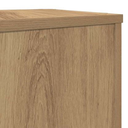 vidaXL Plant Stands 2 pcs Artisan Oak 30x30x70 cm Engineered wood