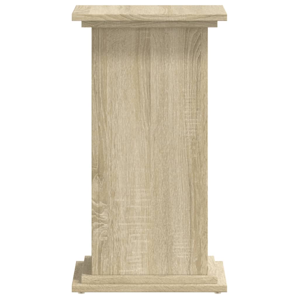 vidaXL Plant Stand Sonoma Oak 33x33x60 cm Engineered Wood
